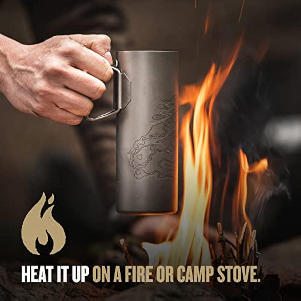 GRAYL UltraPress Titanium Water Purifier - Covert Black