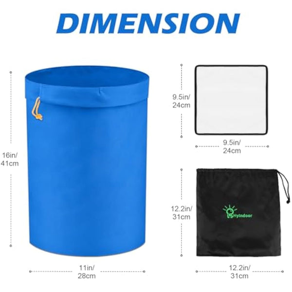 Hyindoor herbal oil extraction bubble bags, for ice extraction, 20L, 5 bags