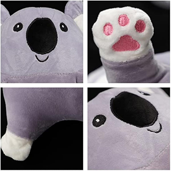 IPENNY 28inch Long Cute Koala Doll Plush Cuddly Toy Sleeping Buddy Pillow Super Soft Stuffed Animals Toy Snuggly Playtime Companions for Kids Valentines Girlfriend
