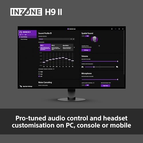 Sony INZONE H3 Wired Gaming Headset – PC/PS5, 360 Spatial Sound for Gaming, Lightweight 299g Design, Flip-to-Mute Boom Microphone, USB Audio Box for Custom EQ – Black