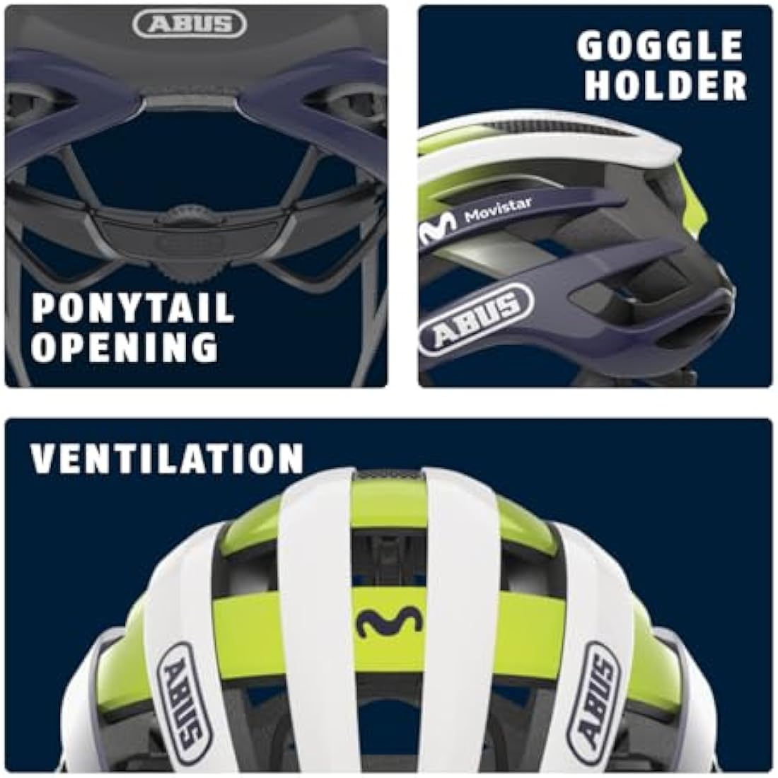 ABUS AirBreaker Racing Bike Helmet - High-End Bike Helmet for Professional Cycling - Unisex, for Men and Women