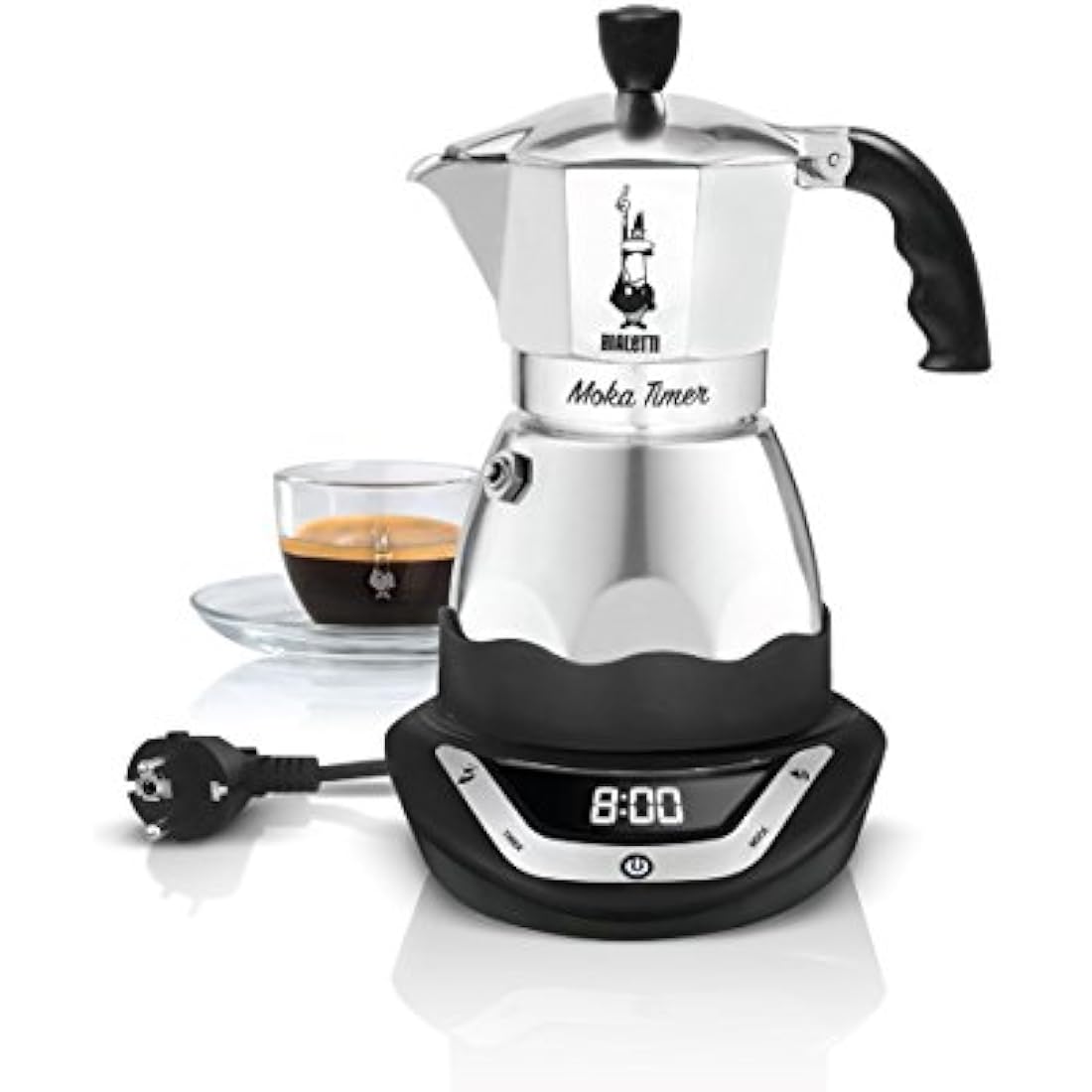 Electric Cafetière from Bialetti Moka Timer 3tz