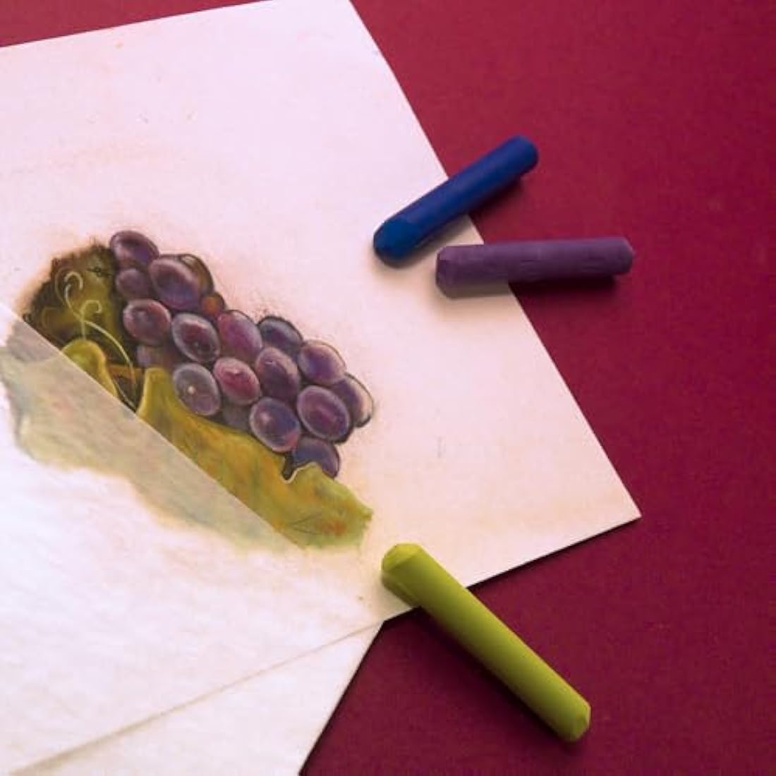 Clairefontaine Pastelmat Pad - White 360g 24x30cm 12 sheets