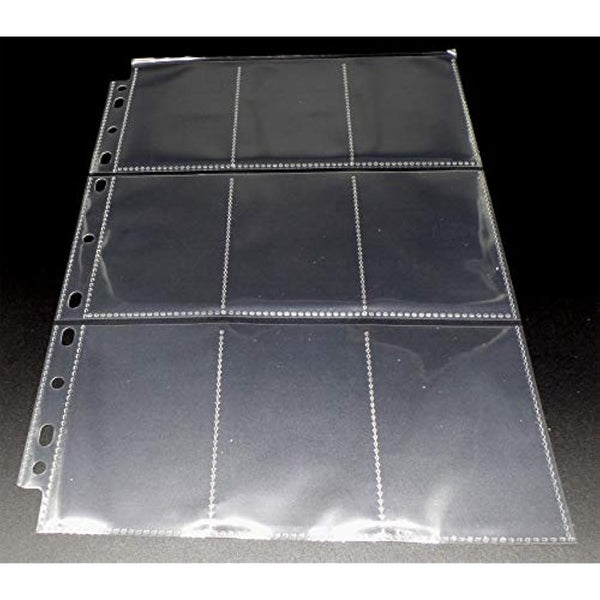 docsmagic.de 200 Premium 9-Pocket Pages Album Sleeve - MTG, PKM, YGO - Polypropylene (PP), Acid free, Rigid, A4, 2.28 kg