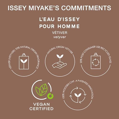 Issey Miyake - L'Eau d'Issey pour Homme Vétiver Eau de Toilette Intense - Woody & spicy perfume for men with vetiver, ginger & sage
