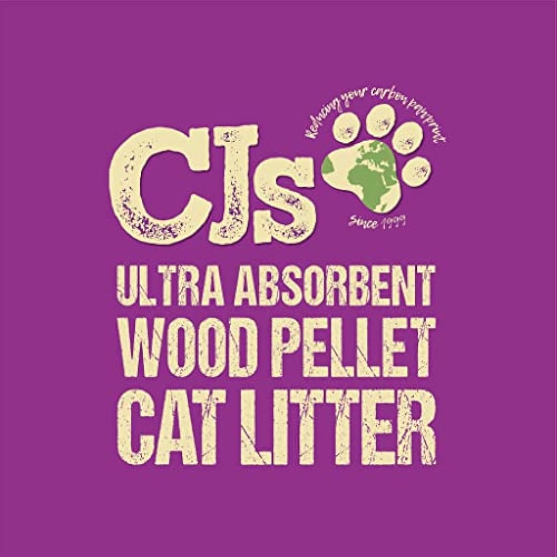 CJ's Premium Cat Litter Ultra Absorbent Wood Pellets, Biodegradable, 30 L
