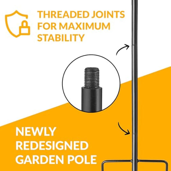 Good Directions Pure Copper 18" Bird Bath on Garden Pole by