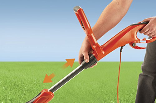 Flymo Contour 500E Electric Grass Trimmer and Edger, 500 W, Cutting Width 25 cm, Orange