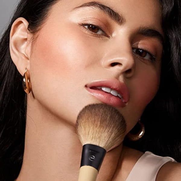 EcoTools Core Five Makeup Brush and Sponge Kit, For Eyeshadow, Blush, Bronzer, Eyeliner, & Foundation, Makeup Blending Sponge For Liquid & Cream Products, Vegan & Eco-Friendly Kit, 5 Piece Set