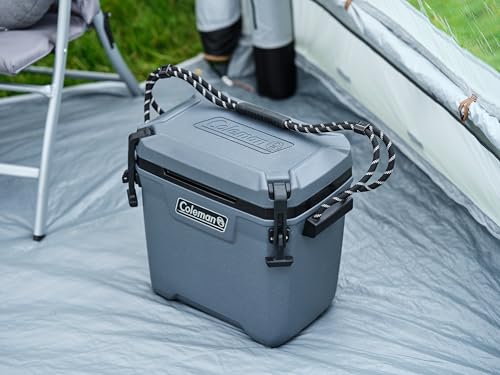 Coleman Convoy Heavy-Duty Insulated Hard Cooler with handles| large capacity| Keeps Ice for up to 5 Days| Full foam insulation| Large Durable Portable Cool Ice Box for Rugged Outdoor Use & Jobsites