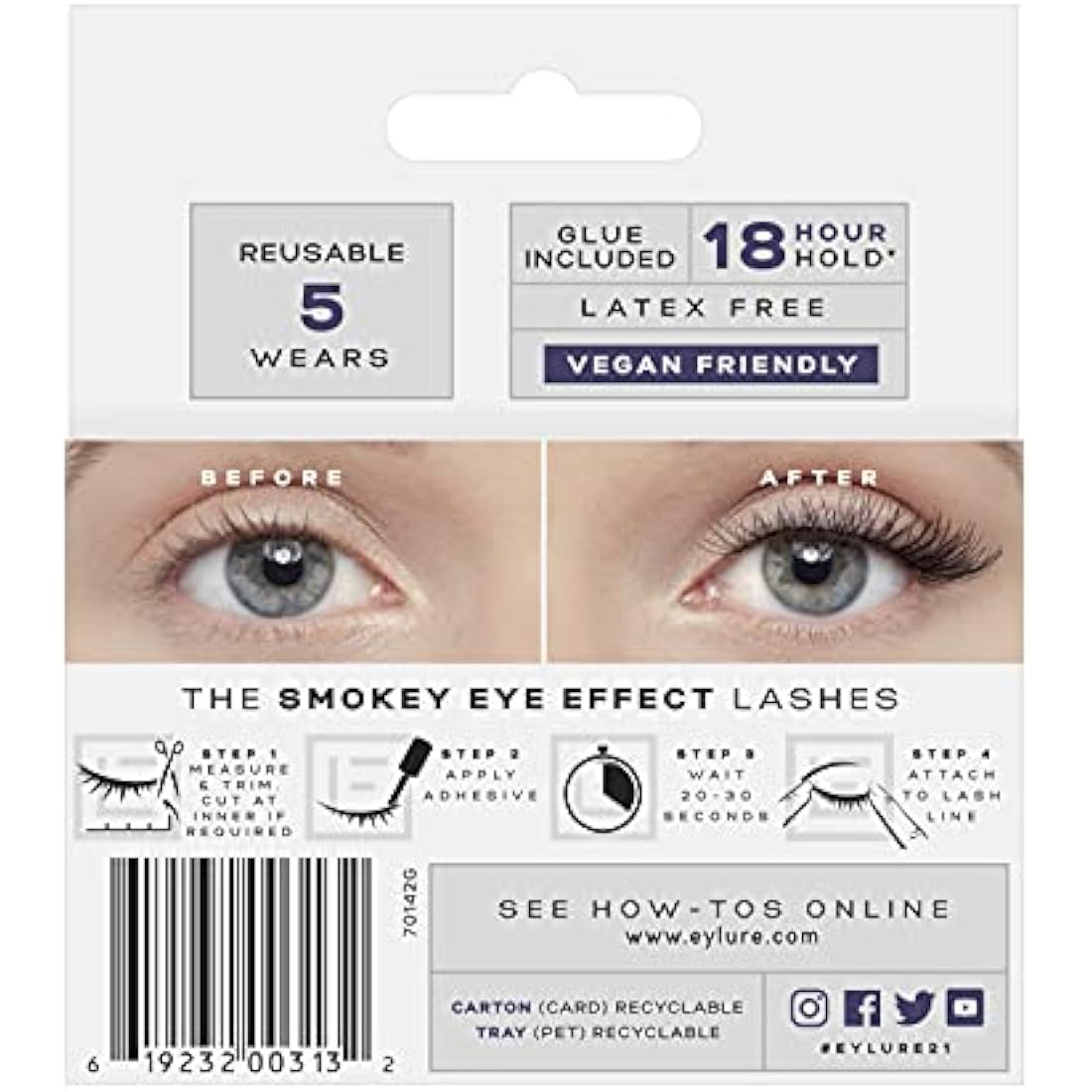 Eylure Smokey Eye No. 021 False Lashes