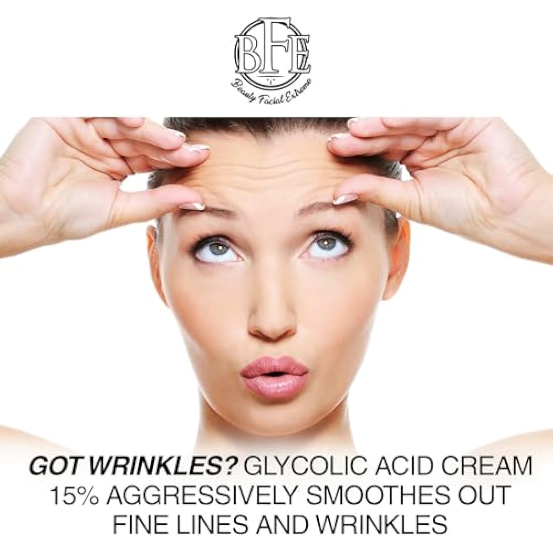 Glycolic Acid 15% Anti-Wrinkle Cream- Extra strength Alpha Hydroxy Acid Enhanced with Green Tea Extract. Improves Complexion & Smooths Out Fine Lines & Wrinkles.
