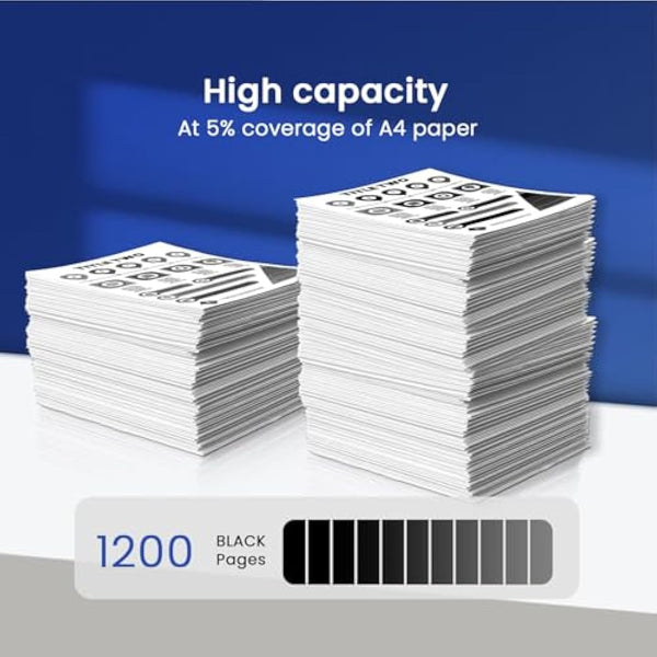 Hookink 2Black TN2510 TN-2510 Toner Cartridge Compatible with Brother TN2510 for HL-L2400DW HL-L2400DWE HL-L2445DW DCP-L2627DWXL DCP-L2620DW MFC-L2860DWE MFC-L2800DW MFC-L2835DW MFC-L2827DWXL