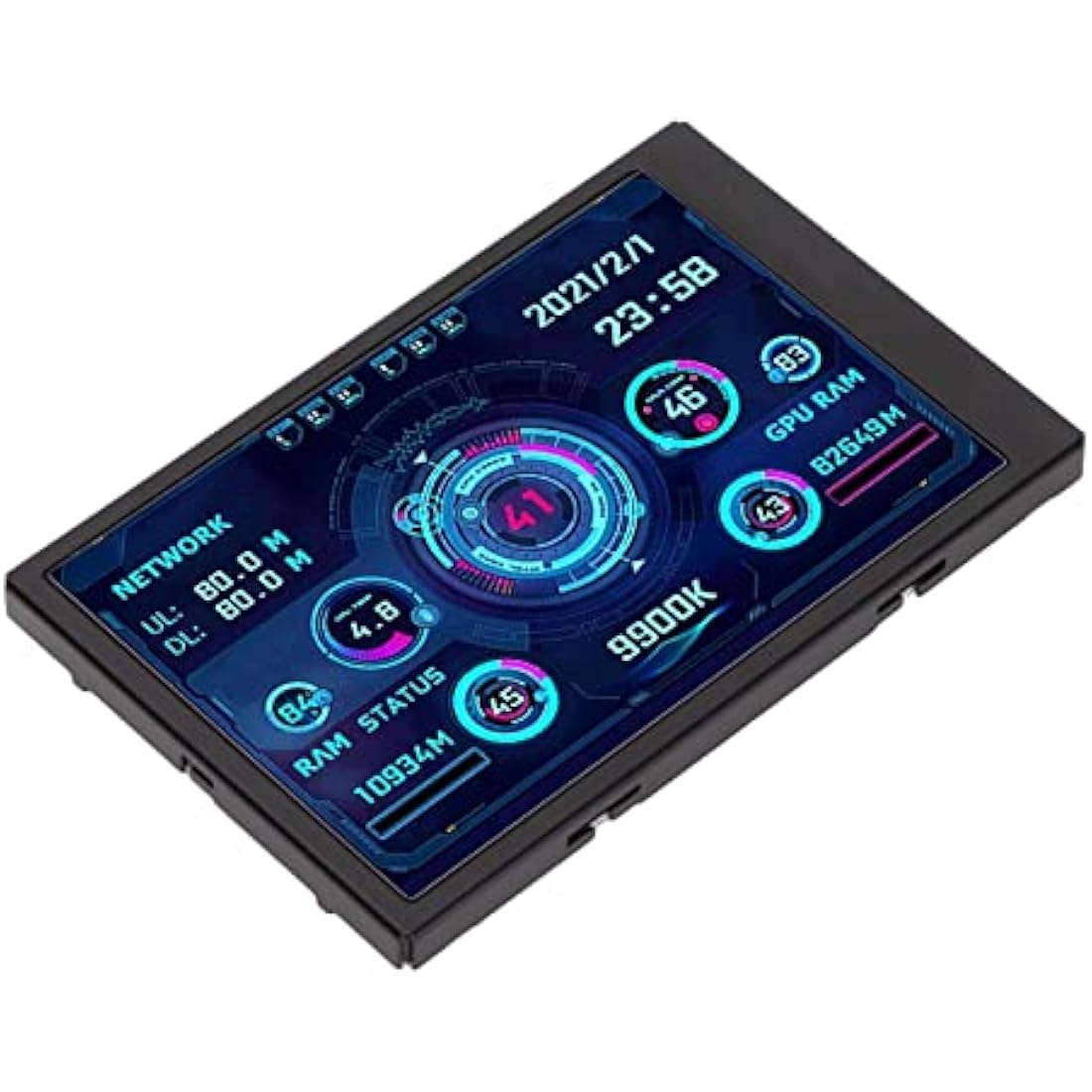3.5 inch IPS USB Mini Monitor - AIDA64 CPU GPU RAM Pc Sensor Panel Display - Temperature Monitor - Support Horizontal and Vertical Screen