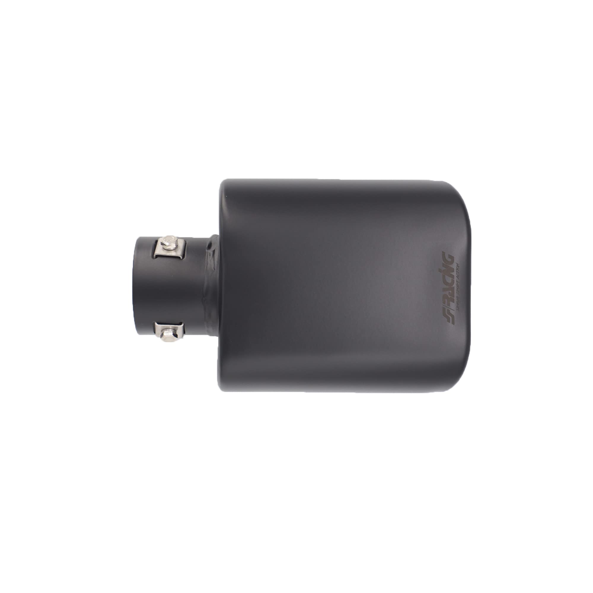 SIMONI RACING TRX/16N Exhaust Muffler Universal, Stainless Black