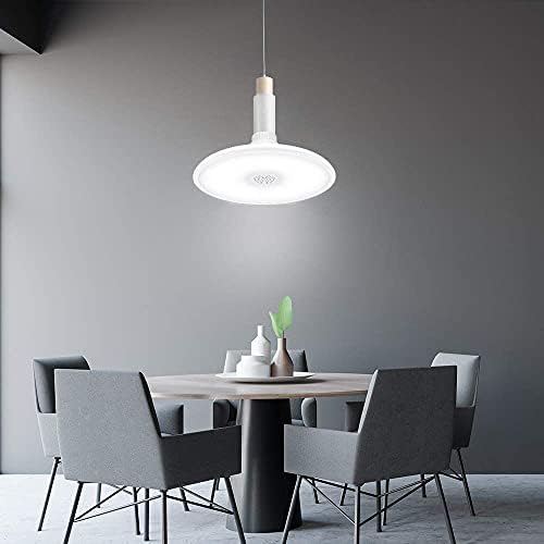 Horevo Bathroom Ceiling Light with Bluetooth Speaker and Remote Control Waterproof IP65, RGB Colour Change, 11 inch 18W Daylight Flush Mount Ceiling Lamp for Bathroom, Kitchen, Bedroom