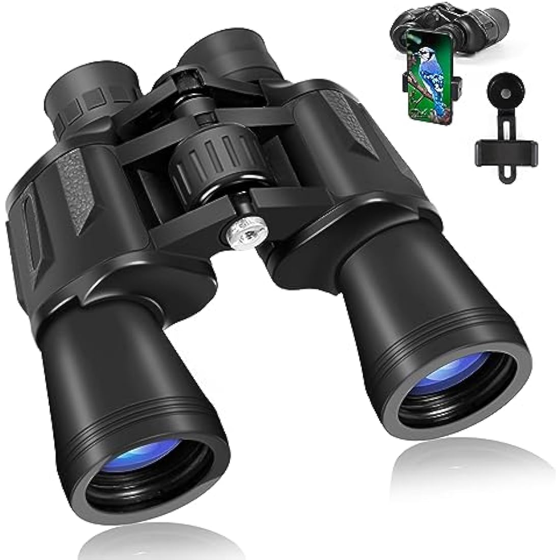 20x50 Binoculars for Adults High Power,Compact HD Professional Waterproof Binoculars with BAK4 Prism and FMC Lens,Portable Telescope for Bird Watching,Hiking, Travelling, Hunting, Concerts,Football