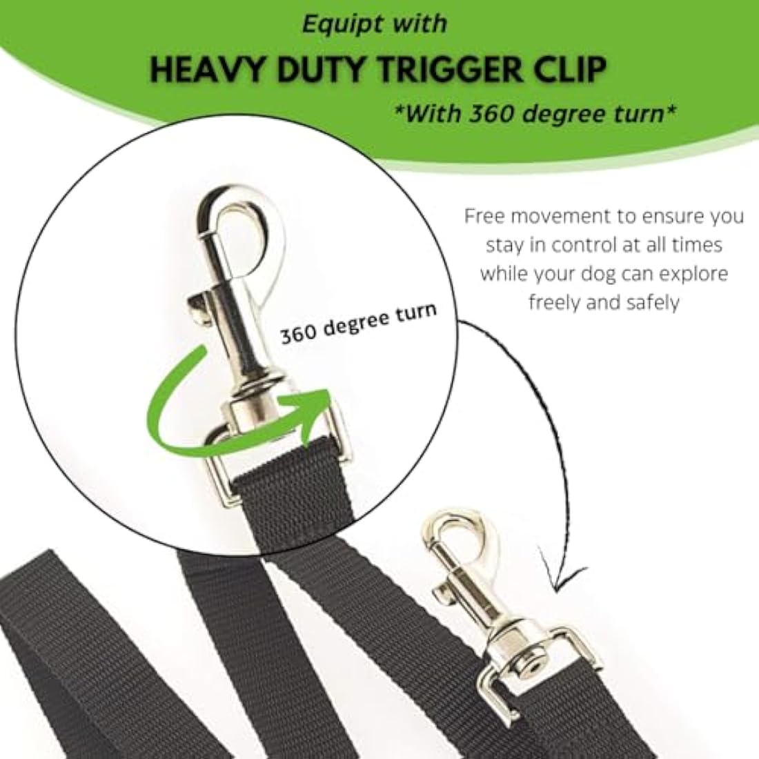 Maximum Pet Products Dog Training Lead (100ft/30m, Black)