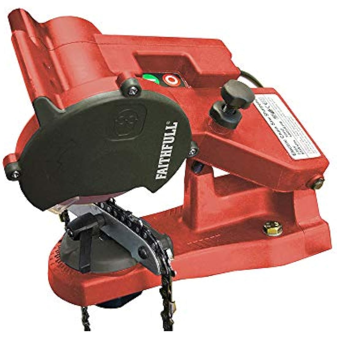 Faithfull Electric Chainsaw Sharpener - 85W / 250V – Efficient & Easy Chain Sharpening for Electric & Petrol Chainsaws