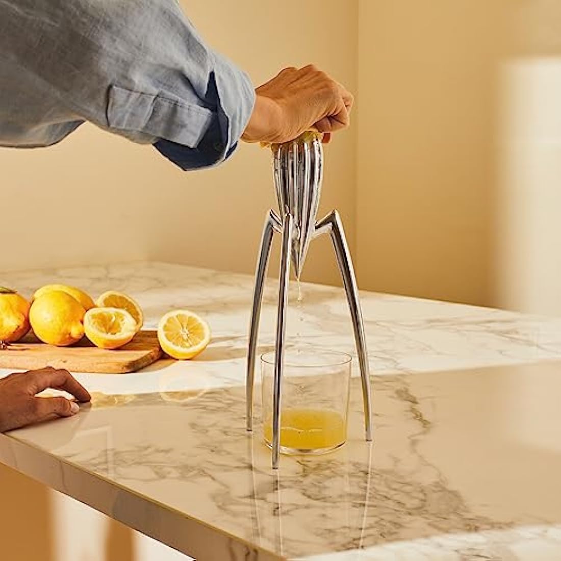 Alessi PSJS Juicy Salif Citrus Juicer, Aluminium, Mirror Polished