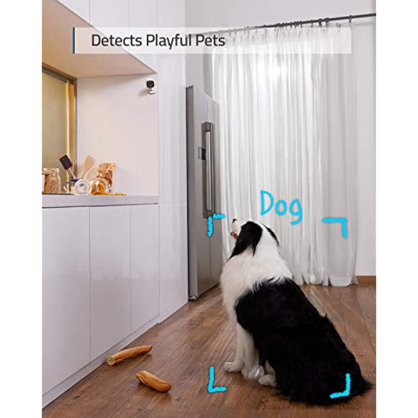 eufy security Solo IndoorCam C24, 2K Security Indoor Camera, Plug-in Camera with Wi-Fi, IP Camera, Human & Pet AI, Voice Assistant Compatibility, Night Vision, Two-Way Audio, HomeBase not Compatible