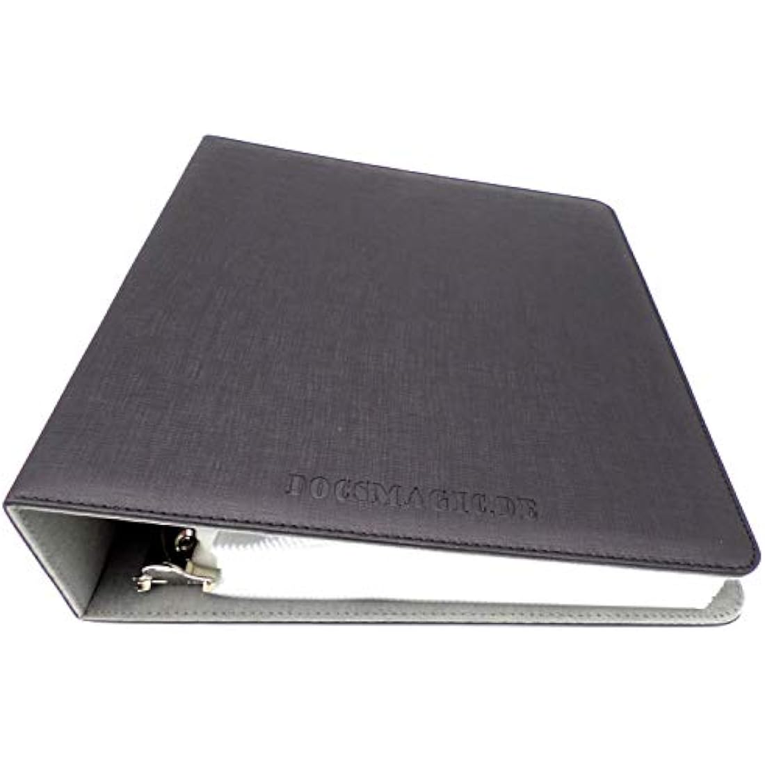 docsmagic.de 3-Ring Premium Album Black + 100 9-Pocket Premium Pages - PKM - YGO - MTG