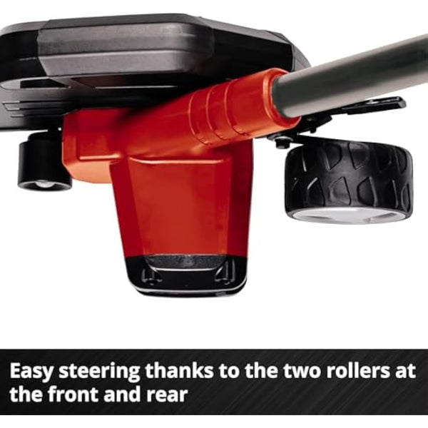 Einhell Power X-Change Cordless Lawn Edger - 18V, Lightweight Battery Grass Trimmer, 19cm Cutting Length, 3 Cutting Depths - GE-LE 18/190 Li Solo Electric Lawn Edging Tool (Battery Not Included)