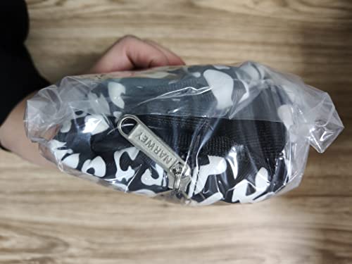 for Ryanair Airlines Cabin Bag 40x20x25 Underseat Foldable Travel Duffel Bag Holdall Tote Carry on Hand Luggage Overnight for Women and Men 20L (Black)