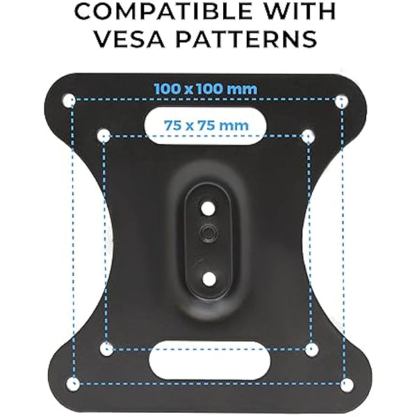 HumanCentric VESA Mount Adapter Compatible with MSI Optix MAG341CQ, AG32C, AG32CQ, G24C, G27C, G27C2 Monitors, Does Not Fit MAG24C, For 75x755 and 100x100mm Patterns
