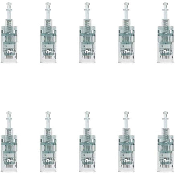 Dr. Pen Ultima M8 Microneedling Pen Original Replacement Cartridges 24 Pins, Compatible with Dr. Pen M7S and Angel Kiss M8 PRO Derma Pen, for Face Body Skin, 10 pcs/Pack