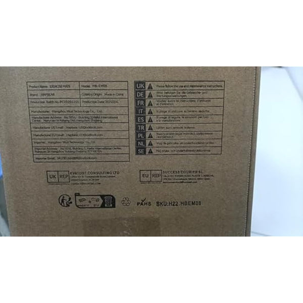 HAPBEAR Large Exercise Mat, 183×122cm/ 213×152cm×8mm, Non-Slip, Ultra Durable, Large Yoga Mat for Home Gym, Fitness, Yoga, Pilates, Stretching, Push-ups, Gymnastics