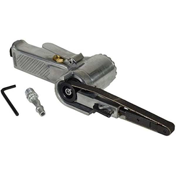 10mm 330 x 10mm Wide Air Finger Belt Sander Power File Detail Sanding + 25 Belts