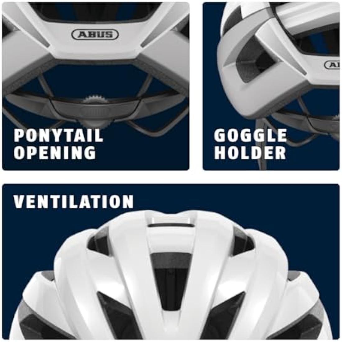 ABUS StormChaser road bike helmet - Lightweight and comfortable for professional cycling for men and women