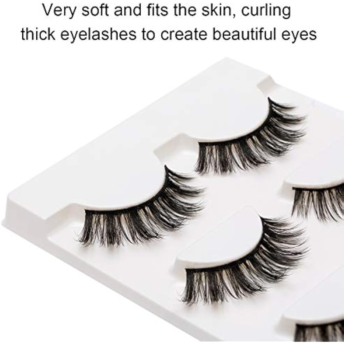 DYSILK 5D Eyelashes Wispies Handmade False Eyelashes Pack Extension Thick Long Reusable Soft Makeup Natural Look Fake Eyelashes