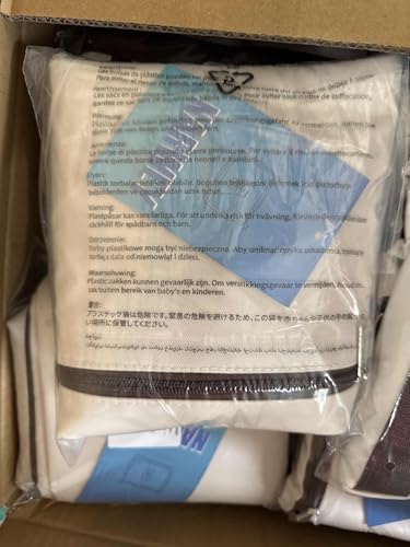 Narwey for Ryanair Cabin Bag 40x20x25 Underseat Ryan Air Bag Foladble Travel Duffel Hospital Carry on Hand Luggage Holdall Weekend Overnight Bag for Women and Men 20L (Beige with Green Straps)