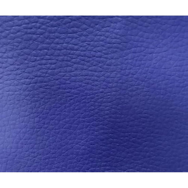 A-Express Grained Faux Leather Fabric Waterproof Heavy Duty Leatherette Vinyl Leathercloth Upholstery Textured Material - Royal Blue Half Metre 50cm x 140cm