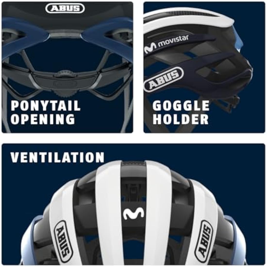 ABUS AirBreaker Racing Bike Helmet - High-End Bike Helmet for Professional Cycling - Unisex, for Men and Women