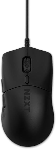 NZXT Lift 2 Ergo | Lightweight Ergonomic Wired Gaming Mouse | Lightweight 61 g Design | 8K Polling Rate | Optical Switches | 26K DPI Optical Sensor | 100% PTFE Feet | Black