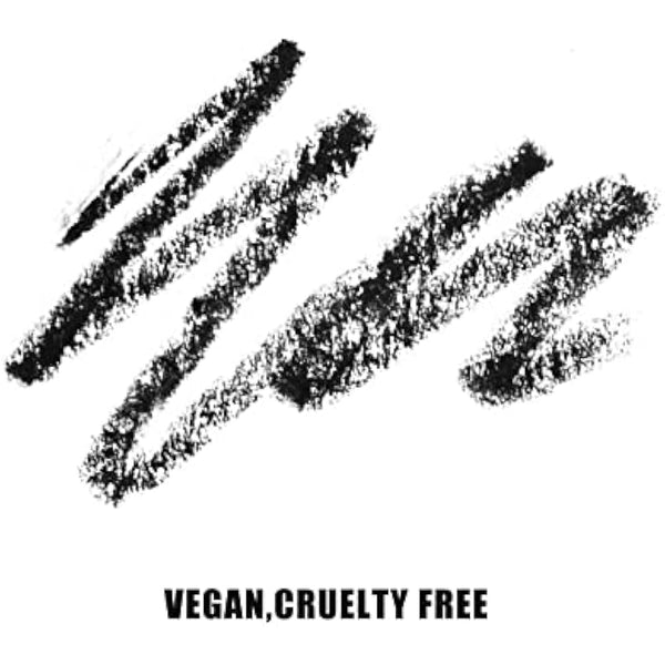 Eyebrow Pencil Natural Look, Black, Easy To Use, Long-Lasting, Waterproof, Precise Application, Vegan & Cruelty-Free 0.08g (105#Black)