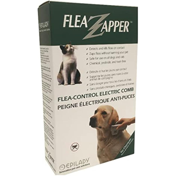 Epilady Flea Zapper Electronic Flea Comb for Dogs or Cats, Chemical and Toxin Free EP40120