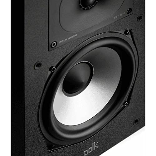 Polk Audio Polk Monitor MXT60 Compact Tower Speaker, HiFi and Home Cinema Speaker, Hi-Res Certified, Dolby Atmos and DTS:X Compatible (1 piece)