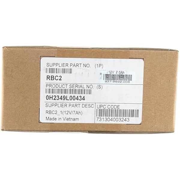 APC RBC2 UPS Replacement Battery Cartridge for APC - BK500EI, SC420I and Select Others, Black