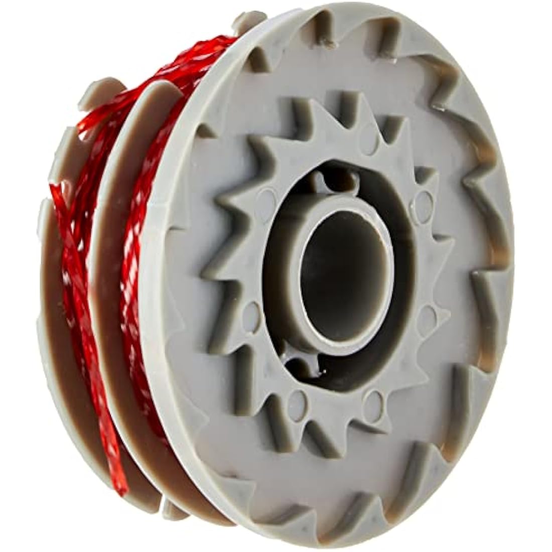 Flymo FLY021 Double Autofeed Spool and Line for Grass Trimmers - 599431790, Red