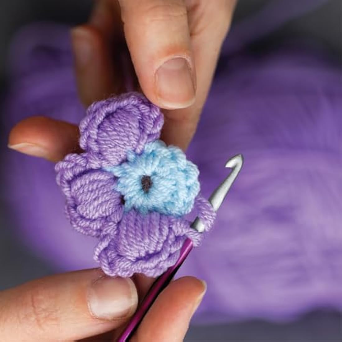 KnitPro Zing Deluxe Single-Ended Crochet Hook Set | 9 Sizes (2mm to 6mm)