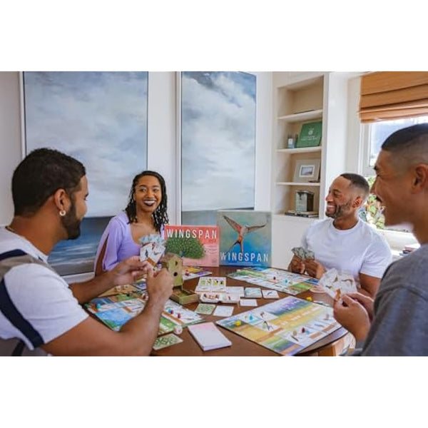 Stonemaier Games | Wingspan Asia | Standalone or Expansion Board Game | Ages 14+ | 1-7 Players |40-70 Minutes Playing Time