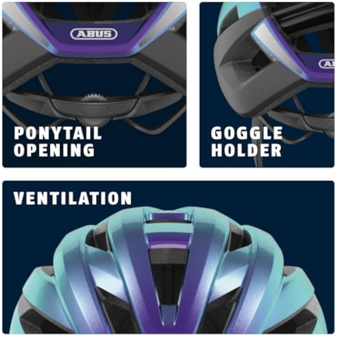 ABUS StormChaser road bike helmet - Lightweight and comfortable for professional cycling for men and women