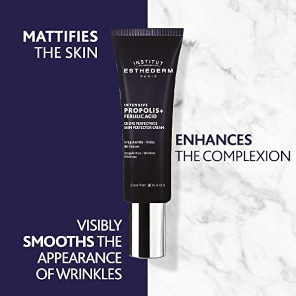 Institut Esthederm - Intensive Propolis Cream - Skin Blemishes and Related Redness - Purifying and Decongesting Face Cream - Oily or Acne-prone Skin, Spots, Imperfections - 50 ml Jar