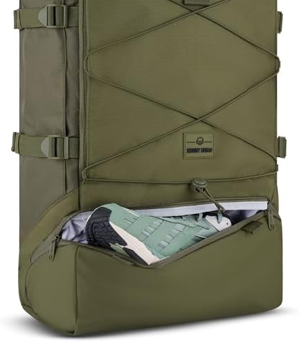 Johnny Urban Travel Backpack Women & Men - Allen XL Travel - Rucksack for Hiking, Camping, Trekking, Travelling - 50l Backpacking Bag with Laptop Compartment - Water-Repellent