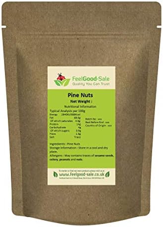 1kg Pine Nuts, Natural Product, Buttery and Crunchy Taste