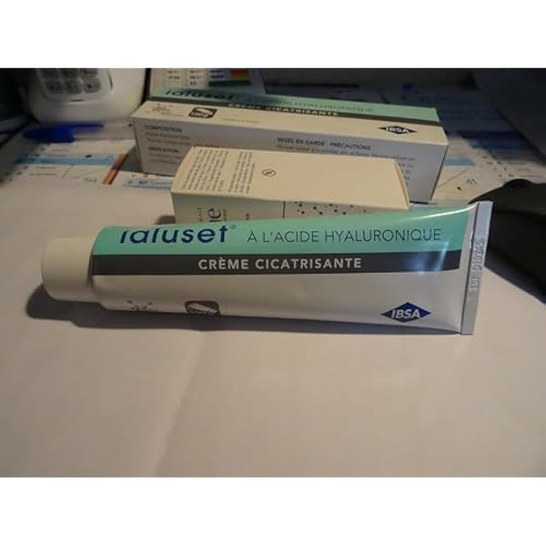 Ialuset Hyaluronic Acid Cream Pack of 2 x 100 g Tubes